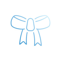 BOW vector icon stock illustration