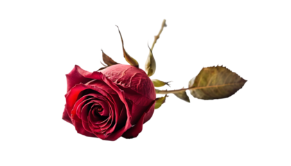  dry red rose png