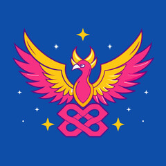 eagle with wings