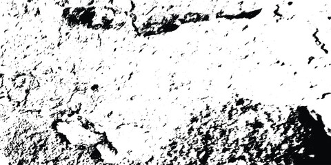 Abstract dusty grunge concrete wall rough and dirty texture background black and white.