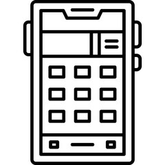 Fototapeta premium Smartphone Icon