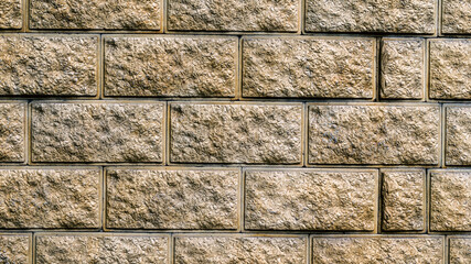 texture of a building wall with decorative tiles
