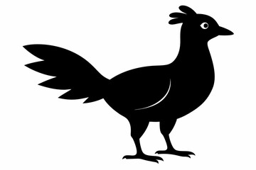 Columbidae silhouette black vector