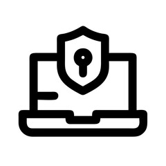 Security shield icons, security shields logotypes with check mark and padlock. Security shield symbols. Vector illustration. Shield, Protection, Security Vector Icon, Isolated Lineal Vector Icon.
