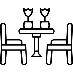 Dinner Table Icon