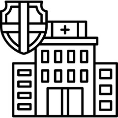 Hospital Insurance Icon