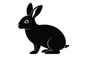 Obraz premium vector illustration of a rabbit