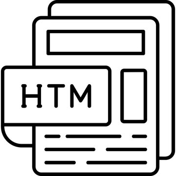 HTM File Icon