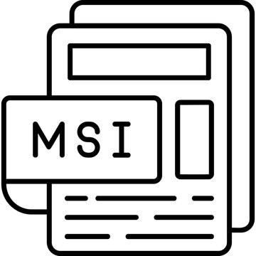 MSI File Icon