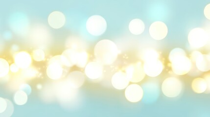 Festive bokeh lights, pastel background, celebration, design