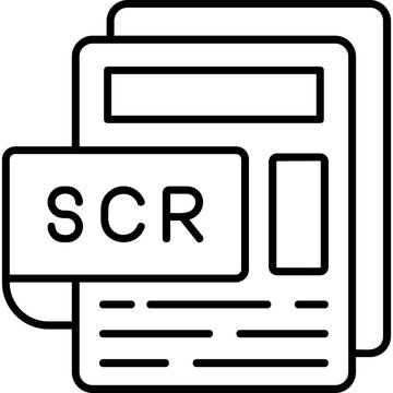 SCR File Icon