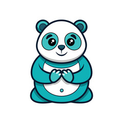  Panda's Fun Nail Painting