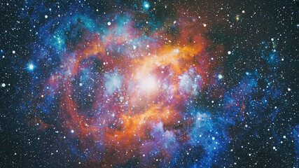 Obraz premium Cosmic nebula in deep space