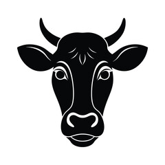 cow isolated on white background