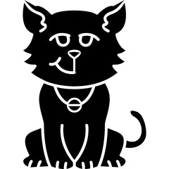 Cat With Wry Smile Icon