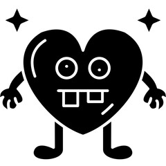 Ugly Heart Icon