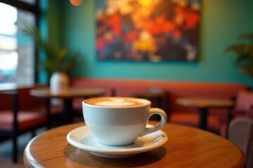 Vanilla Latte and Colored Caf&eacute; Atmosphere