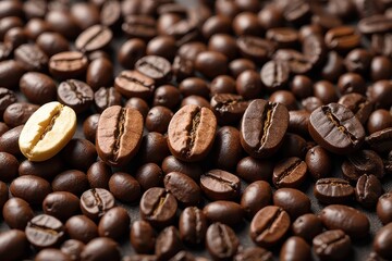 Obraz premium Visual Guide to Coffee Bean Science and Roasting