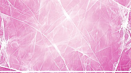 Pink Background With White Lines Creating A Graphic Design