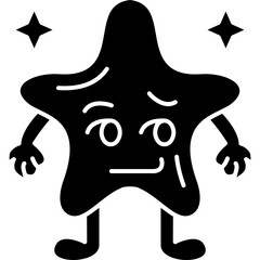 Smirk Star Icon