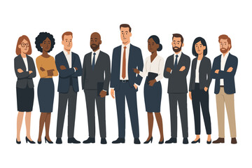 Fototapeta premium Diverse business team portrait