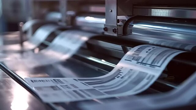 High-speed Printing Press: Modern Industrial Printing Technology