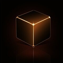 cube, 3d cube, abstraction, solid cube