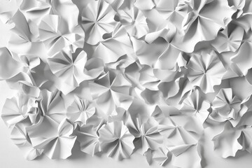 Abstract paper shapes