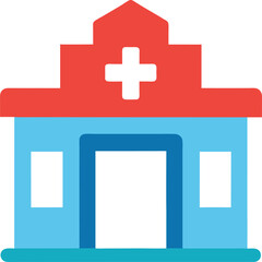 Obraz premium clinic icon vector illustration