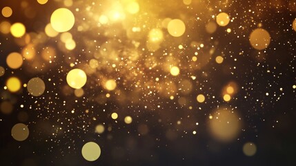 Golden Light Gradient with Warm Tones, Evoking Serenity and Ambiance