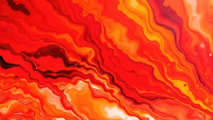 Fluid Arts, abstract background with waves, orange wallpaper, grunge background with clouds