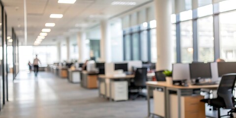 Fototapeta premium Modern office background