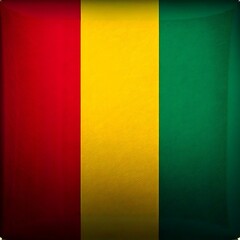 Fototapeta premium Guinea National flag 