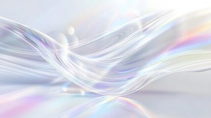 Glitter silver prism with abstract background.