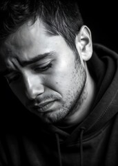 Fototapeta premium Depressed young man 