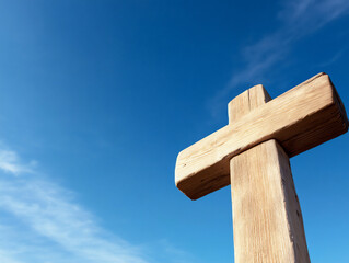 Naklejka premium a cross
