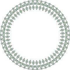 Beautiful flower art and mandala vector design