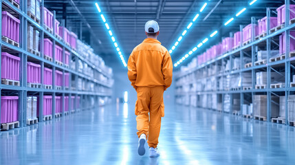 Warehouse Manager Ensuring Smooth Operations for Society's Benefit