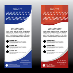 Real estate house property Instagram and Facebook story template Modern business rack card or dl flyer templates