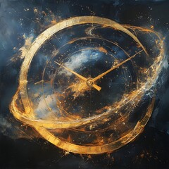 Golden Time Clock, Cosmic Flow