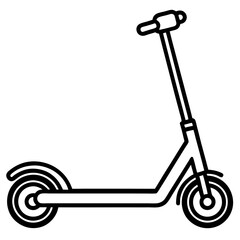 scooter vector illustration
