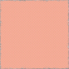 Polka dots design, red background, seamless repeat white dots pattern, gift wrap paper