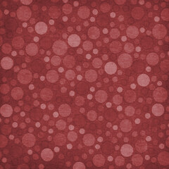 Polka dots design, red background, seamless repeat dots pattern, gift wrap paper
