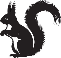 Obraz premium A vector illustration of a black bowling set with white balls against a white background.