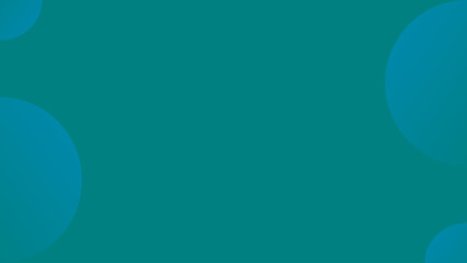 Abstract blue background with circular patterns and green screen elements