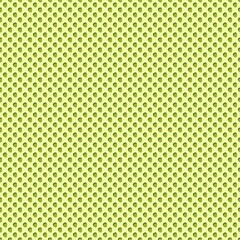Polka dots design, Yellow background, seamless repeat dots pattern, gift wrap paper