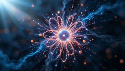 Stunning Atom Visualization: Quantum Physics & Atomic Structure