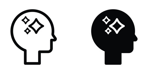 The ideal AI icon features a sleek, futuristic design, often incorporating a brain, circuit, or robotic element. It should be easily recognizable and use tech-inspired colors like blue or silver.