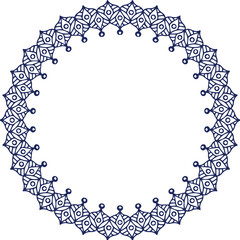 Beautiful flower art and mandala vector design