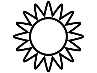 Vector mandala pattern design , Decorative frame ornament in ethnic oriental style. Coloring book page. 